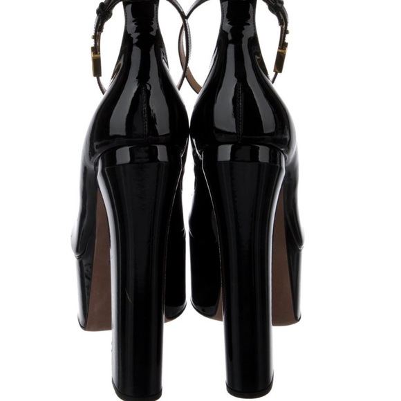 Valentino Garavani Black Platform Pumps - Picture 3 of 4